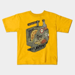 tactical italian spaghetti & pizza machine. Kids T-Shirt